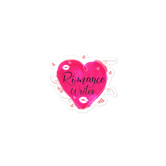 Romance Writer #2 Bubble-free stickers