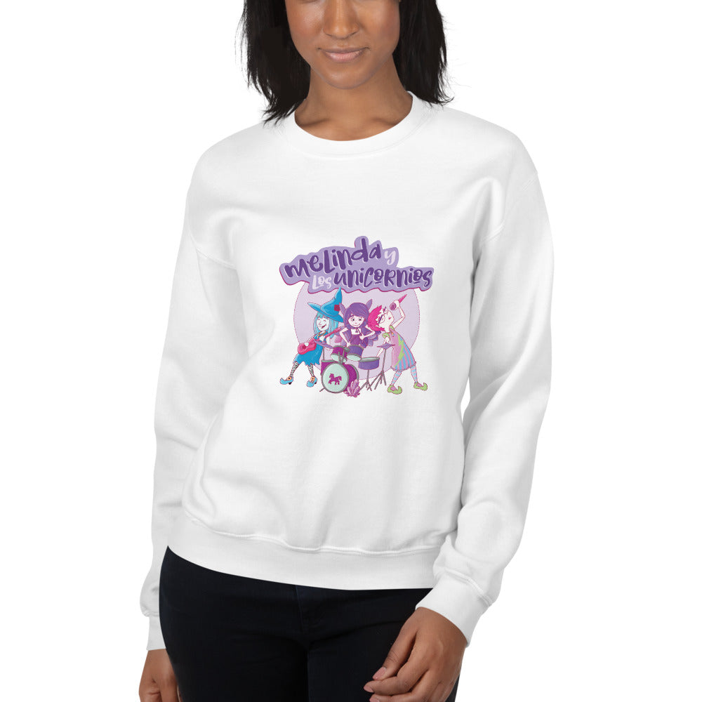 Melinda y los Unicornios Unisex Sweatshirt (Spanish)