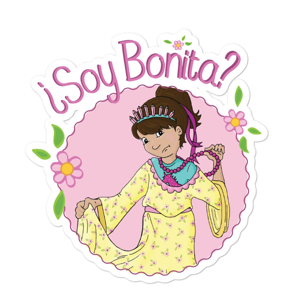 ¿Soy Bonita? Bubble-free stickers
