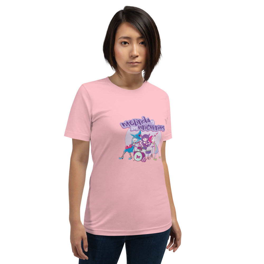 Melinda y los Unicornios Short-Sleeve Unisex T-Shirt (Spanish)